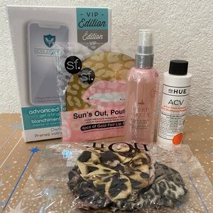 Beauty bundle: drybar, noir, dp hue, mobile white